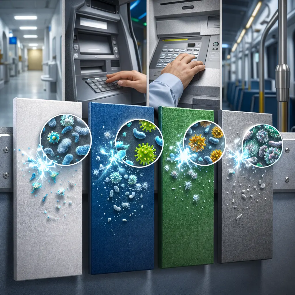 PEINTURES POUDRE ANTI-MICROBIENNES