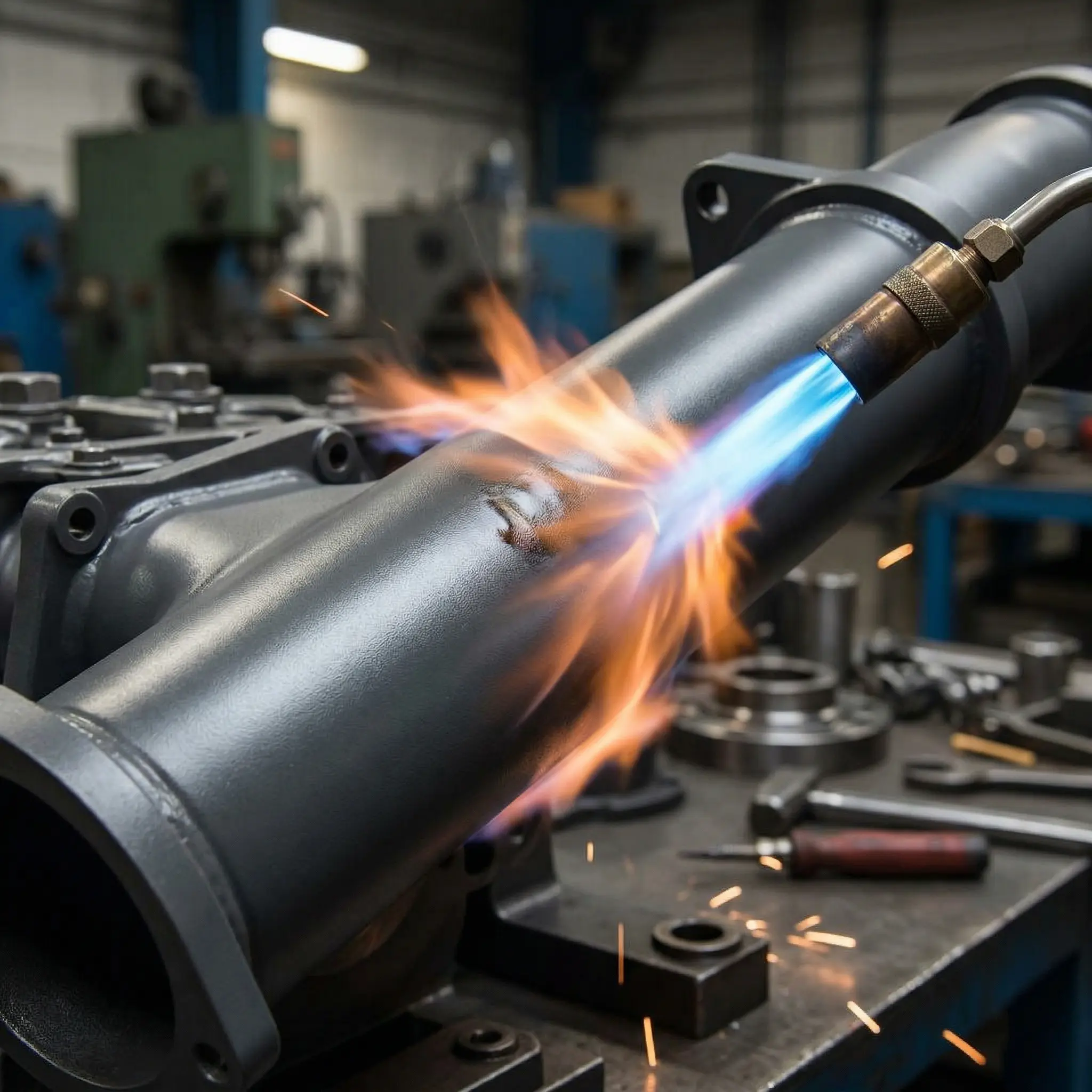 PEINTURES POUDRE RÉSISTANTES AUX HAUTES TEMPÉRATURES